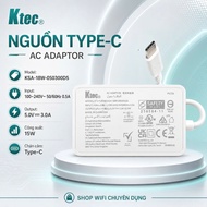 Ktec 5V 3A Adapter – type C plug power source