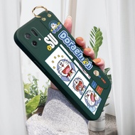 Ốp Lưng Điện Thoại Cho OPPO A16K OPPOA16K (Có Dây Đeo Cổ Tay) Ốp Lưng Điện Thoại Hoạt Hình Doraemon