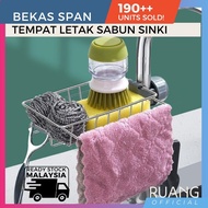 Tempat Letak Span Sinki - Sponges Pinggan Bekas Span Kitchen Sponge Holder Cuci Basuh Pinggan Sabun Pencuci Sinki Sink