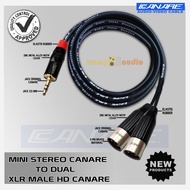 HP JAPAN STANDARD - audio cable sound cable/ besthp 1x Mini Stereo 3.5 mm CN to 2x XLR Male CN HD - 