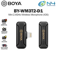 BOYA BY-WM3T2-U1 / BY-WM3T2-D1 Digital True-Wireless Microphone System For IOS TYPE C Mobile Devices