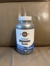 KAL High Absorption Magnesium Glycinate 180 Softgels