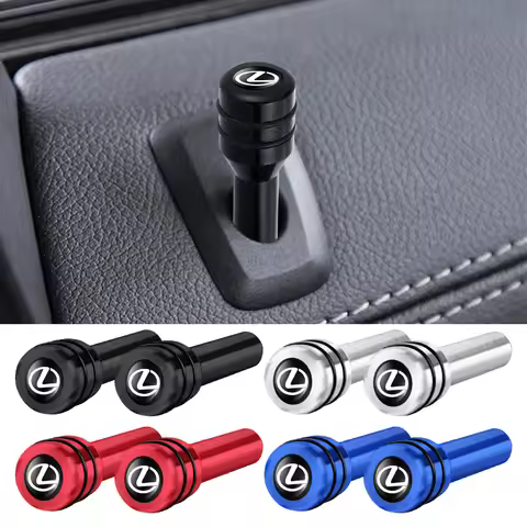 2/4Pcs Car Security Door Lock Pins Knob For Lexus F-SPORT ES RX NX LS UX LM LX GX LC RZ IS CT GS RC 