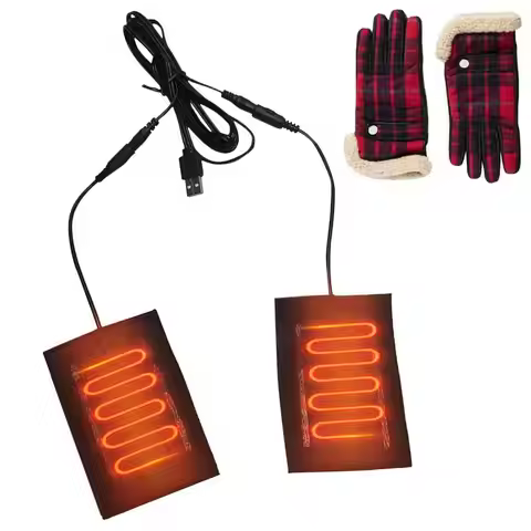 USB Heating Pad for Gloves 5V Electric Heating Pad Heating Pad USB Heated Pad for Gloves 2 in 1 Heat