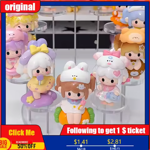 New UUTOY Youyou Sweetheart Youle Park Series Mini Blind Box Collect Model Toys Ornaments Little Elf