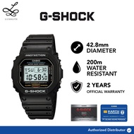 [Luxolite] Casio G-Shock DW-5600E-1VDF DW-5600E-1V DW-5600E-1 Black Strap Men Watch