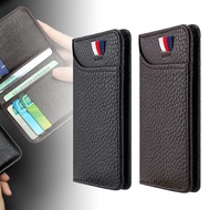 9 Slots Men's Leather Folding Wallet Men's Card Holder Wallet Leather PU Card Wallet Card Holder