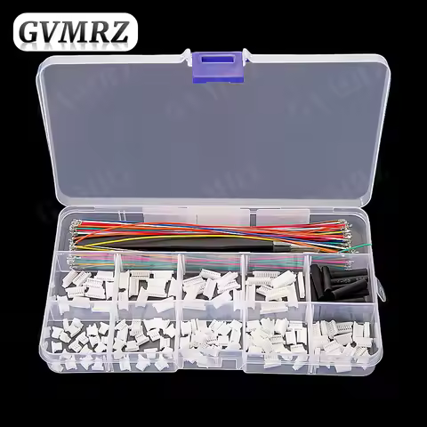 SH1.0MM JST 1mm Cable Connector Kit JST Male Header 3P-12P with 28AWG Crimped With Terminal for GPS 