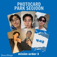 [UNOFFICIAL] PHOTOCARD PARK SEO JOON SEOJOON SEOJUN ACTOR KOREA WOOGA SQUAD KEYCHAIN BAGCHARM MERCH