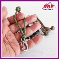[MALAYSIA STOCK]RRE Paracord Keychain Tag Tactical Molle EDC