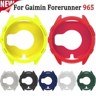 Silicone Case For Garmin Forerunner 965 Soft Sports Smart Watch Protective Cover Shell For Garmin Fo