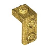 COOLPON|This Is LEGO Lego's Parts Bracket 1x1-1x2 Steering 79389 6493686 Pearl Gold
