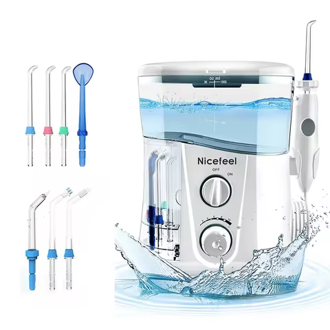 Dental Flosser Water Tank Capacity Ultra Tooth Cleaning Teeth Care Nicefeel FC188 Smart Water Flosse