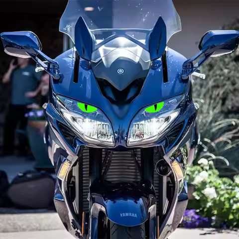 For YAMAHA FJR1300ES FJR 1300 ES 1300ES Motorcycle Accessories Front Fairing Headlight Nighttime Sti