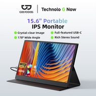 GOOJODOQ 1920*1080P Portable monitor for laptop 15.6 Inch  FHD IPS Type US-C HDMI for Pad PC Mac Pho