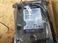 威騰 WD 紫標  桌上型2TB硬碟 WD20PURZ 紫標 2TB 3.5吋SATA硬碟 保內袋裝新品 補貨中