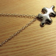 puzzle necklace_拼圖項鍊 | 設計師手工 純銀項鍊