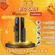 [SG Best Seller  Ready Stock] LENOVO X3 DOOR VIEWER DIGITAL DOOR LOCK