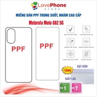 Motorola Moto G62 5G PPF self-healing scratch-resistant screen protector - Love Phone