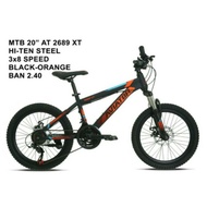 [New] Mtb 2689 Aviator 20 Inch 8 Speed Sepeda Gunung