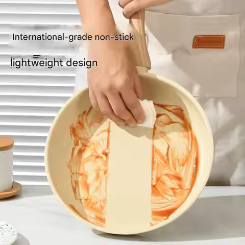 Maifan stone Pan Steak Frying Pan Stir-fry Wok Ceramic Omelette Household Non-stick pan, gas stove i