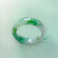 飄陽綠翡翠戒指戒圈 | 國際14圍 | 天然緬甸玉翡翠A貨 | 送禮