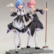 Re: Zero-Starting Life in Another World Maid Rem Tray Ram Maid Merchandise Anime