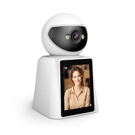 SriHome 4 Juta WiFi Kamera Pengawasan Panggilan Video Skrin 2.8 Inci Pengesanan Pergerakan Bayi Moni