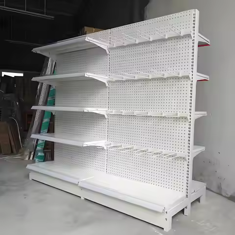 Adjustable Supermarket Shelf Retail Shop Snack Shelves Display Racks Gondola Shelving