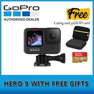 GoPro Hero 9 Black Action Camera with FREE SD CARD AND CASING