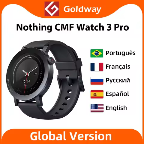 Global Version Nothing CMF Watch 3 Pro 1.43"AMOLED Screen Bluetooth Call Dual-Band GPS Blood Oxygen 