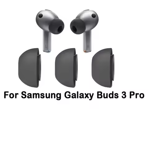 3pairs Silicone Earphone Eartips Ear Pads For Samsung Galaxy Buds3 Pro Earbud Tips Noise Reduction E
