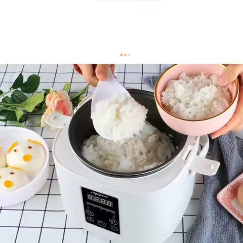 Electric Rice Cooker Intelligent Appointment Timing Electric Rice Cooker Household Small Mini 2L Stu