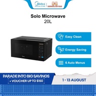 Midea MMO-AM920MZ(BK) Black Solo Microwave Oven 20L Midea Microwave Oven