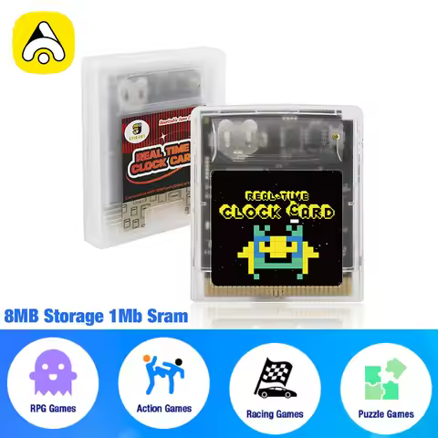 Apexneer Rewritable 8MB 1Mb SRAM GB/GBC RTC Cart For GBP Flash Cart For GBxcart/Joey JR Burner