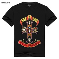 Guns N Roses T Guns N Roses Tshirts Topss Gnr Rock Tshirt Men Loose Tshirts cotton