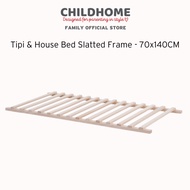 Childhome Tipi & House Bed Slatted Frame - 70x140CM | Toddler Kids Floor Bed Base Mattress Support