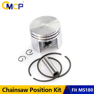 CMCP Piston Kit for Stihl MS170 MS180 018 017 Chainsaw Engine Parts Replaces 1130 030 2004 Piston Pi