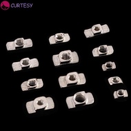 CURTESY Thread T Nut For 2020 3030 4040 4545 Series M3-M8 Multi Size EU Standard T-Slot Aluminum Pro