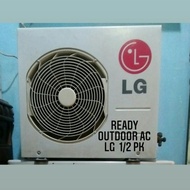 Outdoor Ac LG 1/2 Pk ( BEKAS )