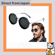 FEISEDY 9-level adjustable sunglasses polarized round shape UV400 UV protection glass lenses 1-9 lev