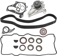 SLTY Timing Belt Kit w/Water Pump Compatible with 1987-2001 Toyota Camry Celica Solara RAV4 MR2 2.0L