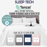 (SG Stock) TENCEL™ DUVET COVER / QUILT COVER , 1600TC TENCEL™ Lyocell Quilt Case | Comforter Cover