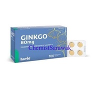 Improving health and circulation Ginkgo 80mg 10 x 10's (100's)