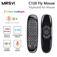 C120 air flying mouse multi-function infrared voice flying mouse with somatosensory gyroscope 2.4G wireless keypad