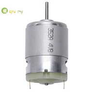 RS380 DC 1.5-18V 30000RPM Micro Motor 38x28mm for RC Model Toys DIY, Silver