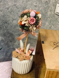 永生不凋花樹球 繡球花 兔耳草 索拉花擴香系列