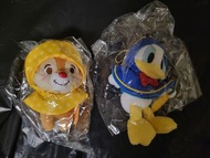 單買每個980 全要$1500 全新 迪士尼 Disney 唐老鴨 Donald Duck 大鼻 蒂蒂 Dale 雨衣 雨褸 掛飾 吊飾
