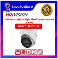 <READY STOCK> HIKVISION DS-2CD1323G2-LIU 2MP Smart Hybrid Light Fixed Turret Network Camera