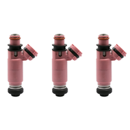 3X Fuel Injector 565Cc Replacement Fuel Supply Injection Nozzle 16611-AA510 195500-3910 for Forester